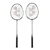 Yonex GR 303 Saina Nehwal Edition Badminton Racket 2021 Professional Beginner Practice Racket with Full Cover Steel Shaft - Pack of 2