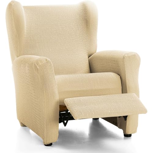 ECOMMERC3 | Funda para Sillón Relax Elástica y Extrasuave Color Beige   Funda para Sillón Relax Ajustable 100% Made in Spain