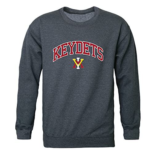 VMI Virginia Military Institute Keydets NCAA Campus Crewneck Sweatshirt - Medium, Heather Charcoal