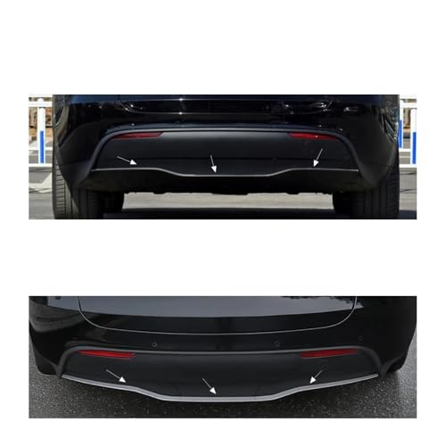 Sourcil de phare Model Y 2021 cache antibrouillard noir - 4
