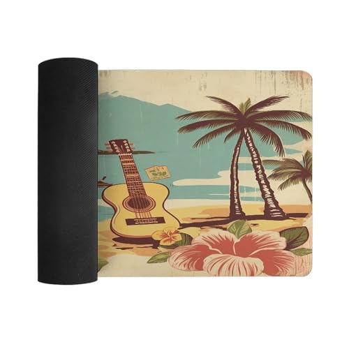 Vintage Hawaii Desk Pad con base antideslizante 30x60 cm miniatura 3
