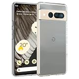 Olycism Compatible pour Google Pixel 7 Pro Coque Premium Flexible TPU Case Ultra Slim Crystal Clear Shock-Absorption Anti-Rayures Slide-Proof Thickened Clear