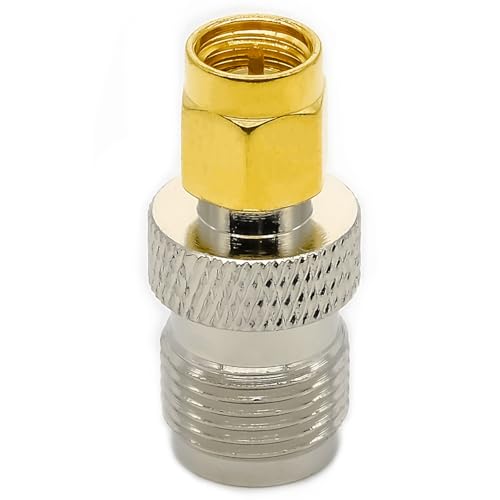 Adaptador coaxial SMA macho a TNC hembra x2 miniatura 6