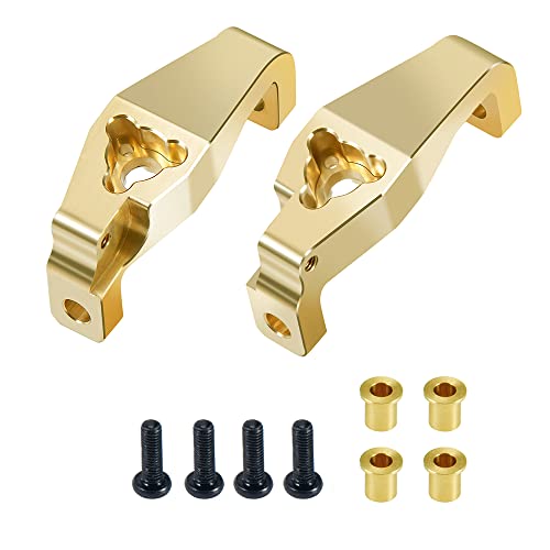 RCLions Brass Caster Mounts C-hub Carrier for Redcat GEN8 Upgrades Parts 1/10th RC Crawler Car
