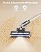 AIRDIYA Cordless Vacuum Cleaner, Power Suction Stick Vacuum Cleaners with 2200 mAh Battery,8-in-1 Lightweight Self-Standing, 35 Mins Runtime for Home Hard Floor Low-Pile Carpet Pet Hair