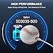 JIOBOLION Bluetooth Speaker Baseball Glow in The Dark Baseball with Built-in Speaker, for Baseball Fans.