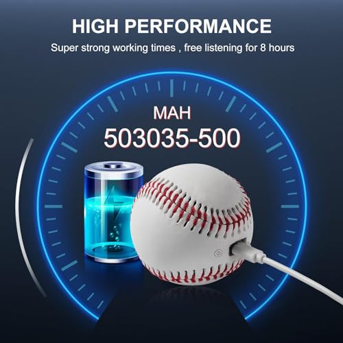 Bluetooth Speaker Baseball Glow in The Dark Speaker for Fans - Image 5