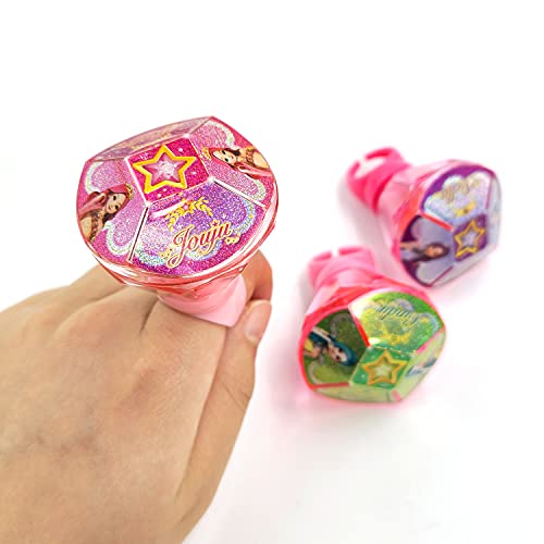 Tree Farm Secret Jouju Princess Individually Wrapped Candy Rings 15-Pack | Party Candy For Kids Birthday | Wedding Candy | Candy Jewelry | Carnival Candy | Princess Snacks | Princess Candy Gems #TOP2