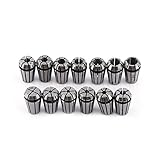 ER11 Collet Set, 13 PCS ER11 Collet Chuck 1-7MM ER-11 Spring Collet for CNC Engraving Machine & Milling Lathe Tool Holder By Beauty Star