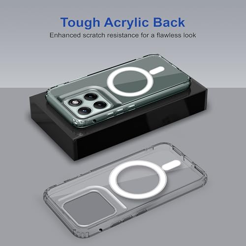 Image of Zapcase Back Case Cover for Motorola Edge 70 Fusion | Compatible for Motorola Edge 70 Fusion Back Cover | Compatible with MagSafe | Scratch-Resistant Back Cover | Clear