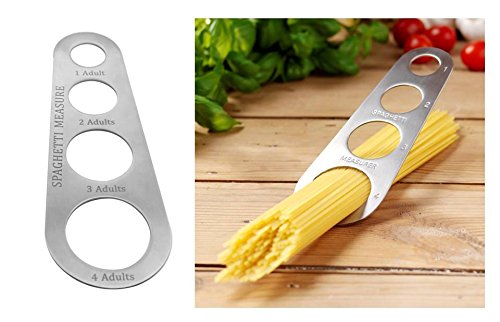 TriEcoWorld Medidor de Spaghetti del acero inoxidable de la alta calidad Pasta Portion Control Herramienta de cocina