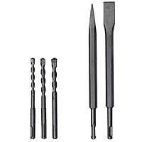 Einhell Bohrhammer TE-RH 32 4F Kit (1250 W, 5 Joule, 32 mm Bohrleistung in Beton, SDS-Plus, Anti-Vibrationsgriff, inkl. E-Box, 3 Bohrer, Spitzz- und Flachmeißel) – Ansicht 2
