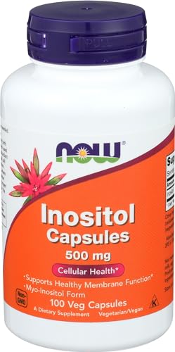 Now Foods Inositol 500mg 100 caps