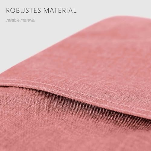 Étui pour Samsung Galaxy Tab S7 moex rose en polyester imperméable