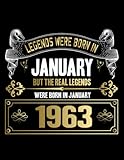 Photo Gallery 59th birthday legends were born in january 1963 59th birthday notebook: perfect gifts Photo Gallery 59th birthday legends were born in january 1963 59th birthday notebook: perfect gifts