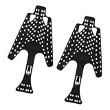 Aymzbd Flip Fin Diving Fins Shoes Support, Portable, Practical Insert for Fins, Black