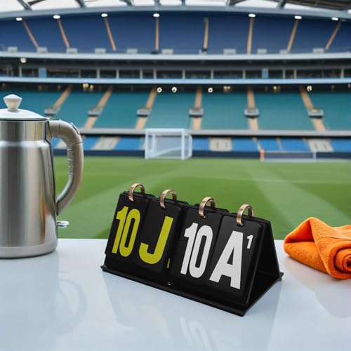 Marcador de dígitos para tenis de mesa y fútbol con visualización clara 6
