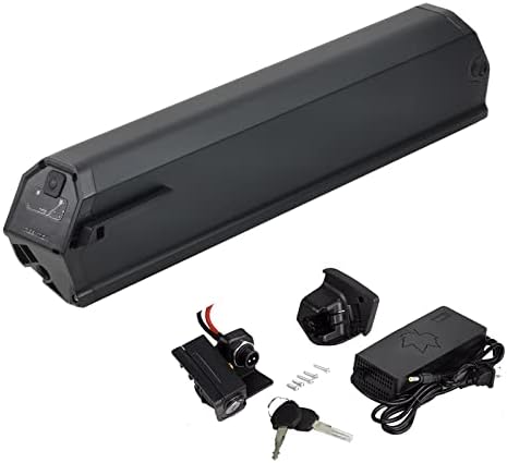 Kaleila 48v Ebike Battery Pack 48V 17.5Ah 21Ah 25ah 13ah Electric Bicycle Lithium Battery for NCM Moscow Aspen Venice Akku 750w 1000w Motor Power L460mm(18inch)… (48v13ah L460mm(18.1inch))