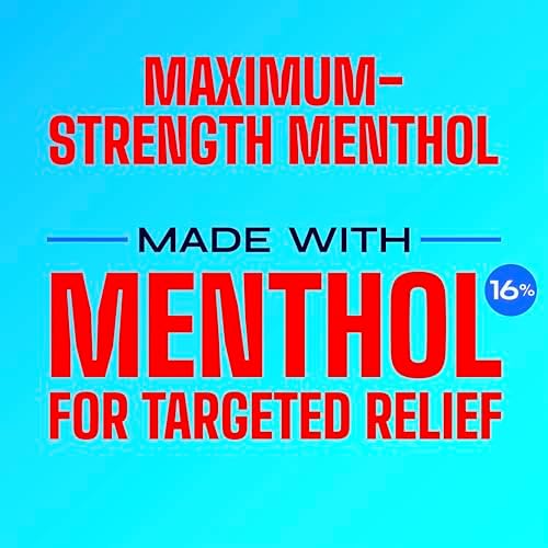 Icy Hot Original Pain Relief No-Mess Roll-On Applicator, Fast-Acting Pain Relief with Max Strength Menthol 16%, Contrast Therapy for Backaches, Joints, Muscle Strains and Arthritis, 2.5 oz - 4