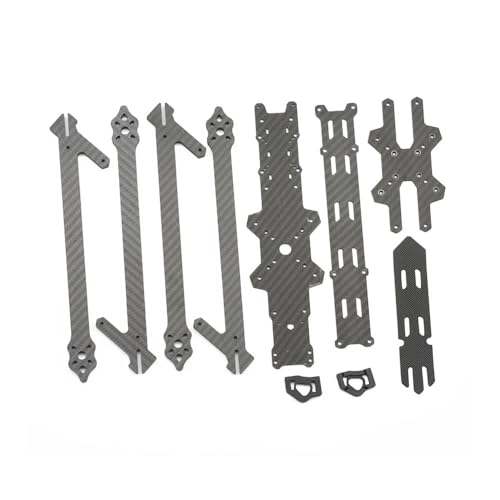 Châssis carbone XL10 V6 drone FPV 10 pouces 420mm d'empattement avec bras de 7mm