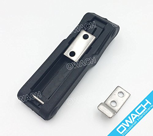 Flexible Draw Latch 4'' Soft Black Rubber Replacement Southco C7-10 For Cooler, Boat Compartment, Cargo Box #TOP1