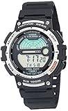 Casio Men's Fishing Timer Quartz Watch with Resin Strap, Black, 24.1 (Model: WS-1200H-1AVCF)