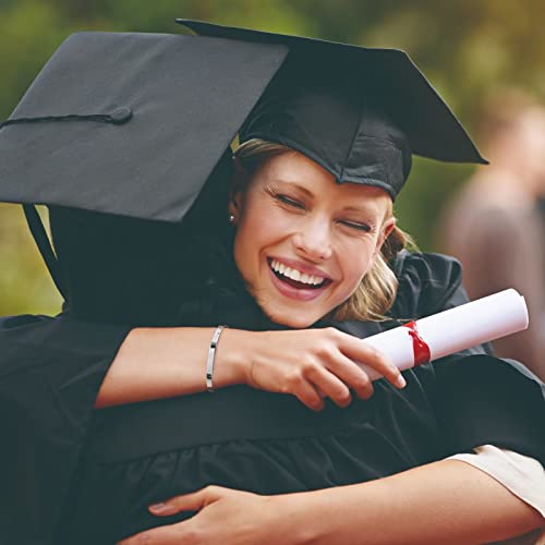Iefshiny Graduation Gifts For Her High School - Inspirational And So The Adventure Begins Cuff Bangle Bracelet High School College Graduation Gifts For Her Women Teen Girls #TOP2