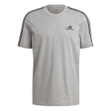 アディダス 半袖 Tシャツ 3ストライプス SJ T メンズ 26800 ミディアムグレーヘザー (GL3735) M