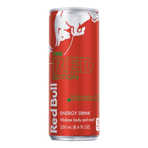 Red Bull Energy Drink, The Red Edition, Watermelon, 8.4 Fl Oz