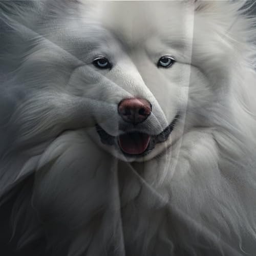 Housse de couette Samoyed anti-allergie et facile à repasser - 7