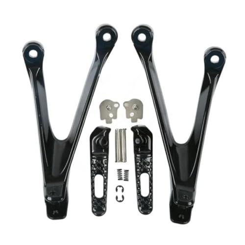 Support repose-pied CBR 1000RR 2008-2016 finition noire haute finition - 2