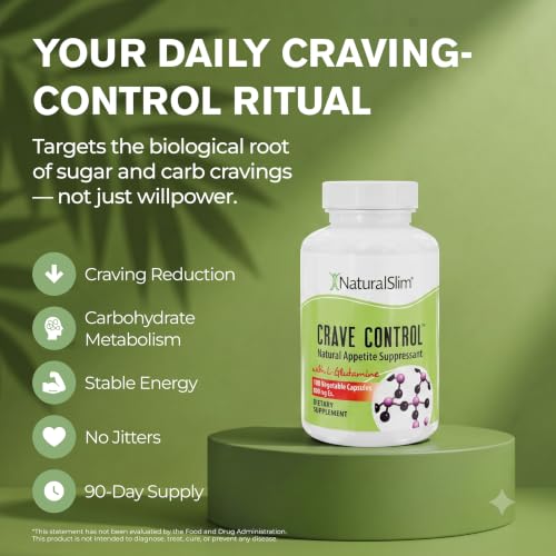 NaturalSlim Crave Control L-Glutamine Supplement