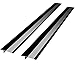 Bellemain Kitchen Silicone Stove Counter Gap Cover, Set of 2, Seals Out Spills Between Counters, Stoves, Washing Machines, Dryers and More