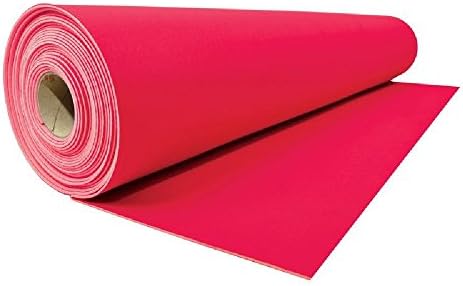 iPackBoxes - 27in X 20ft NeoRunner Neoprene Runner RED Floor and Carpet Protector (1.5mm x 27IN x 20FT)