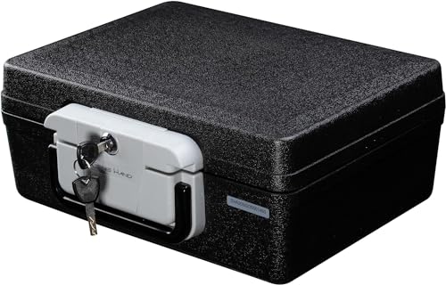 Genie Hand | Caja Fuerte Portátil con Maletín - Ignífuga LFS30- Impermeable IPX6 - Cerradura B-Class