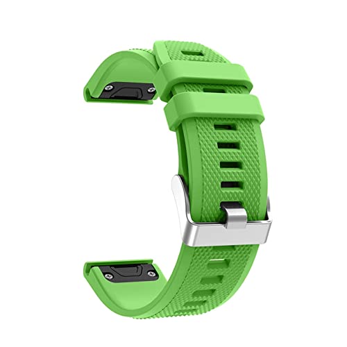 SCHIK Correa de reloj de silicona de repuesto para Garmin Forerunner 935 GPS Watch correas de liberación rápida (color: 7)