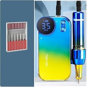 Nail Grinding Machine Electric Nail Drill Machine, 35000RPM Professional Efile Nail Drill Kit, Electric Nail File For Acrylic Nails Gel Nails, Toenail Grinder Manicure Pedicure Polishing Shape For Hom