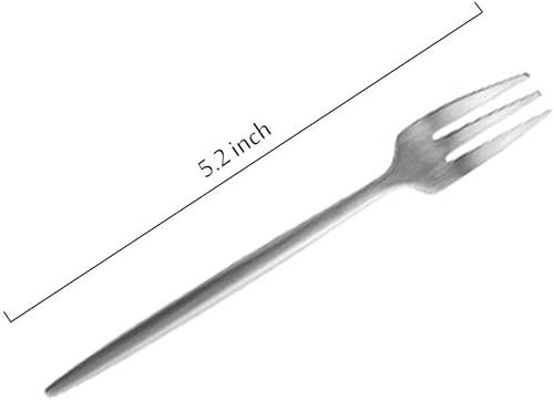 Miniatura 2 de briiec plata de ley 1810de acero inoxidable Cucharillas de café, Slim cubiertos para cocina Hotel, Restaurante, fiesta de boda, acabado mate, apto