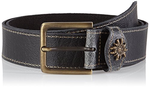 Werner Trachten Unisex Gürtel Trachtengürtel, Gr. 115 cm, Schwarz (schwarz pull up 310) Cover