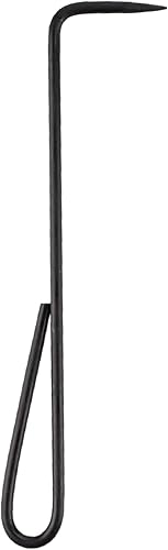 BambooMN Herramienta de recogida de raíces bonsái, pinza de acero, 1 pieza