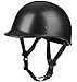 Caschi Demi-Jet Moto Retrò, Casco Da Moto Approvato DOT Per Adulti Casco Da Moto Cruiser Scooter Elettrico Chopper Casco Da Ciclomotore Casco Stile Jet black,XL