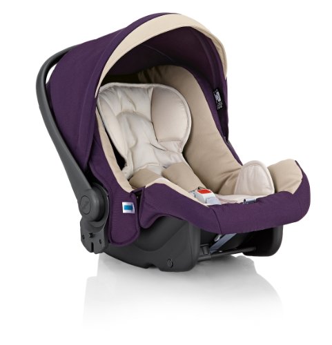Inglesina Huggy Multifix Seggiolino per Auto, Gruppo 0+, Viola/Beige
