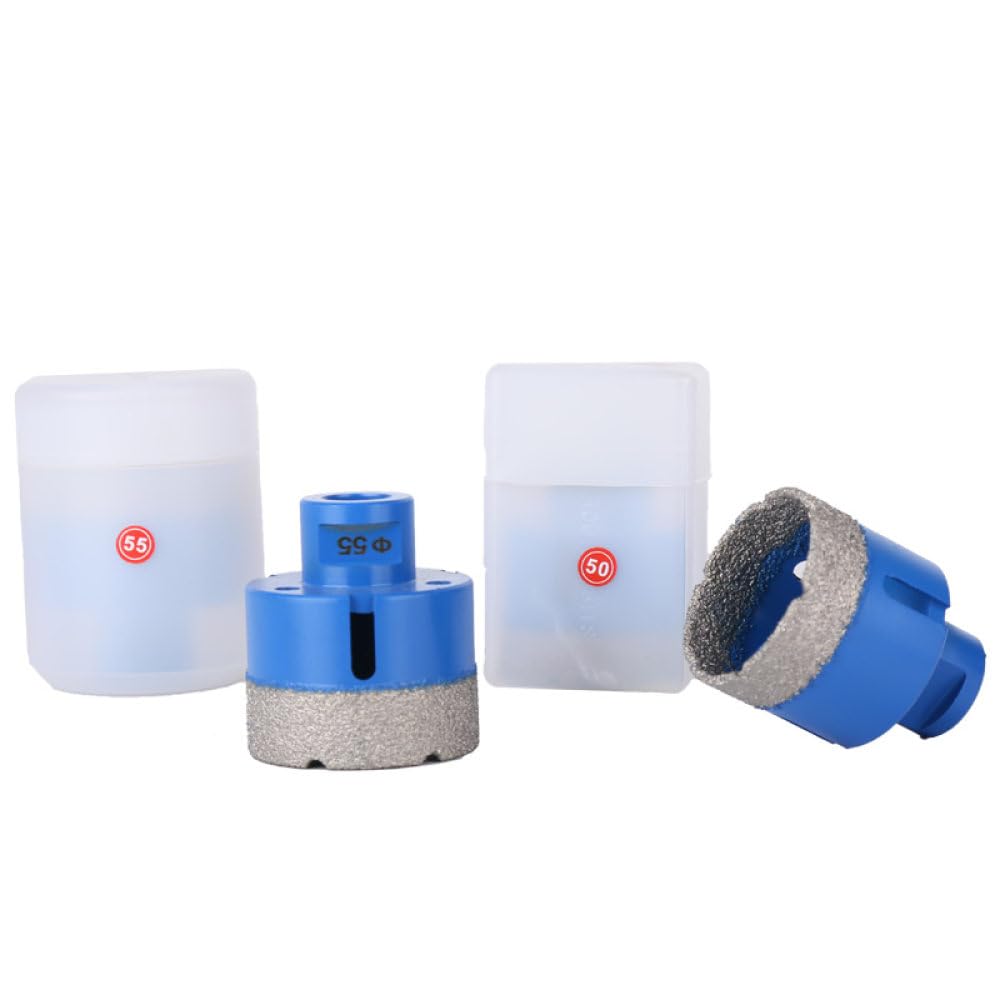 6-120 mm M14 Rosca Soldada al vacío Brocas de perforación de diamante en seco Brocas de perforación para baldosas de cerámica Sierra perforadora Granito Mármol Porcelana Ladrillo Taladro de piedra,