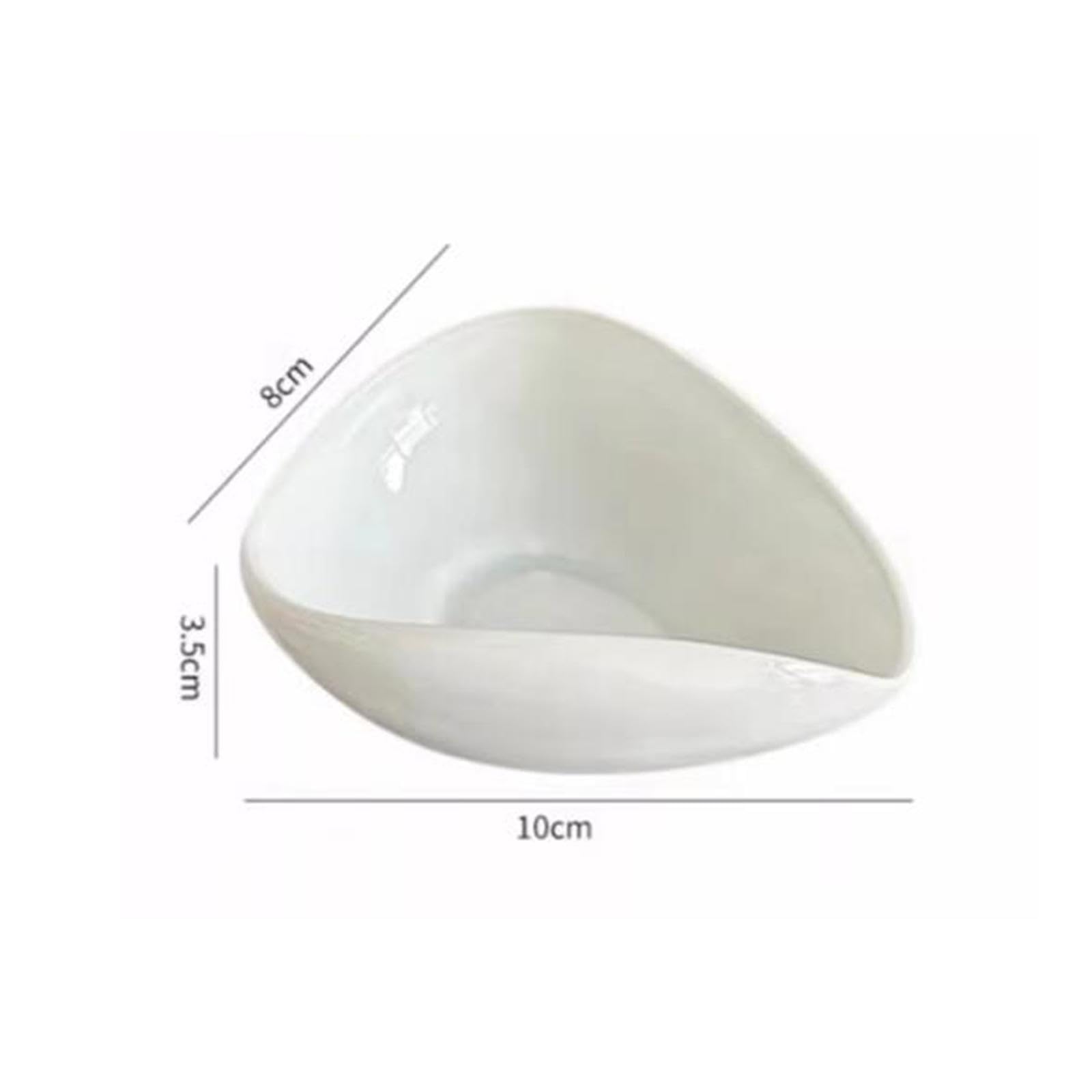 Espresso Station Ceramic Dosing Cup & Walnut Wood Spoon Set - Perfect For Measuring Coffee Beans, Protein Powder & More