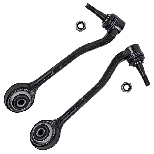 Image of Detroit Axle - 8PC Front Lower Rearward Control Arms w /Ball Joints, Front Sway Bars and Outer Tie Rods Replacement for 2000 2001 2002 2003 BMW X5 - Built Before 9 /30 /03 Production Date