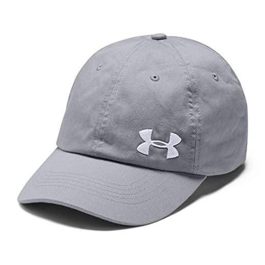 Under Armour Cotton Golf Gorra, Mujer, Gris, OSFA