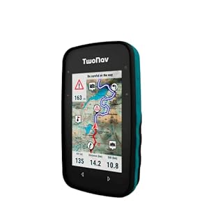 TwoNav – GPS Cross – Multisport Fahrrad MTB Radfahren Wandern Trekking/Kompakt und Leicht/Bildschirm 3,2″ / Autonomie 20 h/Speicher 32 GB/Topografische Karte enthalten
