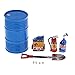 5 Teiliges Ölfass Schaufel Dekoration Zubehör für 1/10 D90 Scx10 Trx4 Rock Crawler Rc Car - Blau
