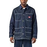 Dickies Men's Blanket Lined Denim Chore Coat