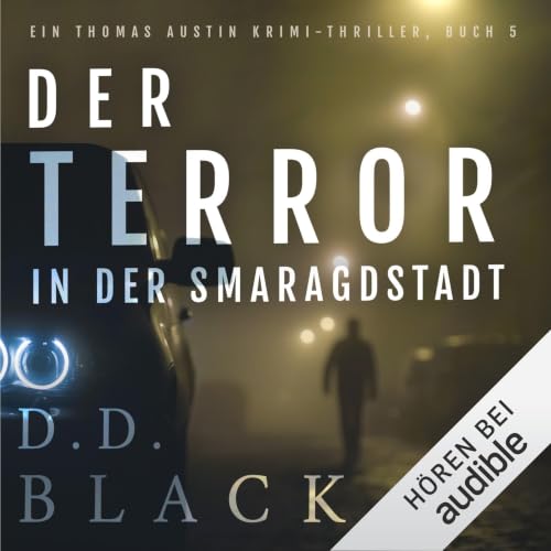 Diseño de la portada del título Der Terror in der Smaragdstadt